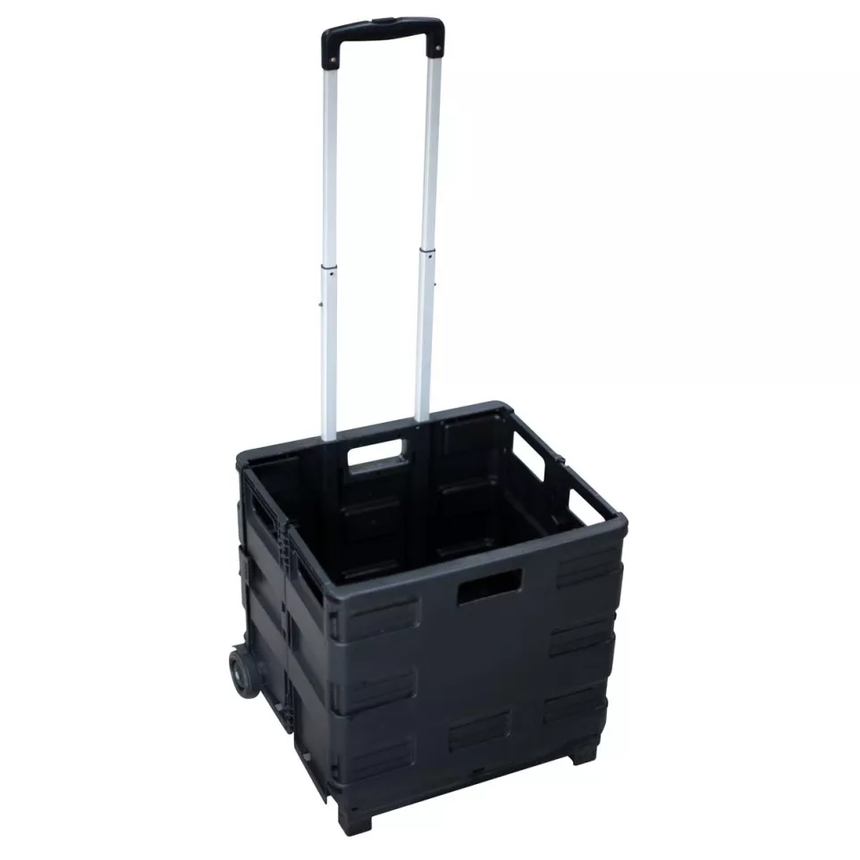 Folding Cart with Storage Bin, 38 x...