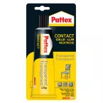 Pattex Transparent Contact Adhesive, 125g Tube, Blister Packaging