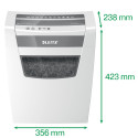 Leitz IQ Home Office Paper Shredder P4