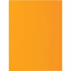 Exacompta chemise de classement Rock's 80, ft 22 x 31 cm, paquet de 100, orange clair