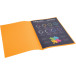 Exacompta chemise de classement Rock's 80, ft 22 x 31 cm, paquet de 100, orange clair