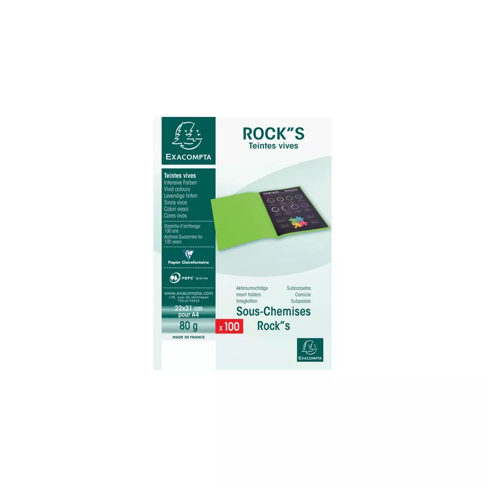 Exacompta Rock's 80 dossiermap, ft 22...