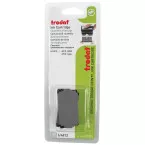 Trodat replacement ink pad black for 4912 stamp blister pack of 2 pieces