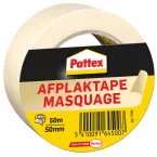 Pattex afplaktape, lengte 50 m, breedte 50 mm