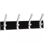 Unilux wall-mounted coat rack Cypress 4 hooks