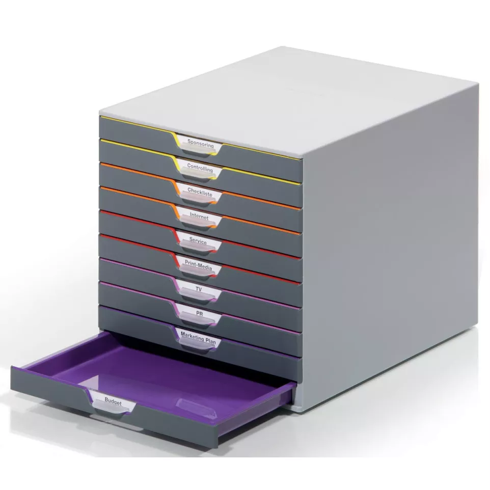 Durable Ladeblok Varicolor, 10 laden