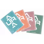 Aurora cursusblok, ft 16,5 x 21 cm, 75 vel, 2-gaatsperforatie, geruit 10 mm