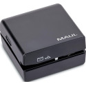 Maul Electric Letter Opener with Battery, 7.4 x 7.4 x 7.4 cm, Black
