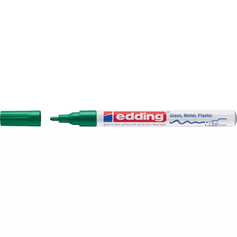 Edding 751 paint marker green round...
