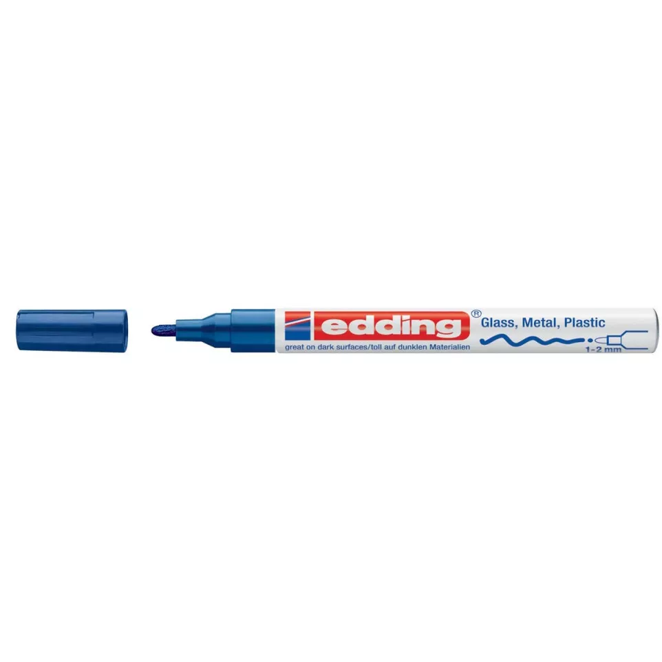 Edding 751 Gloss Paint Marker Blue