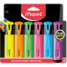 Maped surligneur Fluo'Peps assortiment blister de 6 pièces