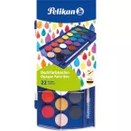 Pelikan boîte de couleurs gouaches Paintbox, 22 godets