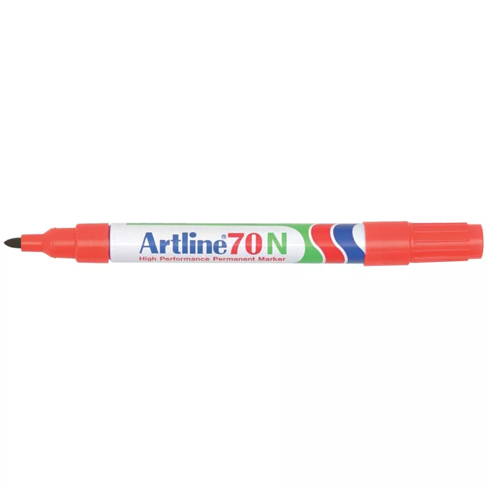 Permanent marker Artline 70N rood