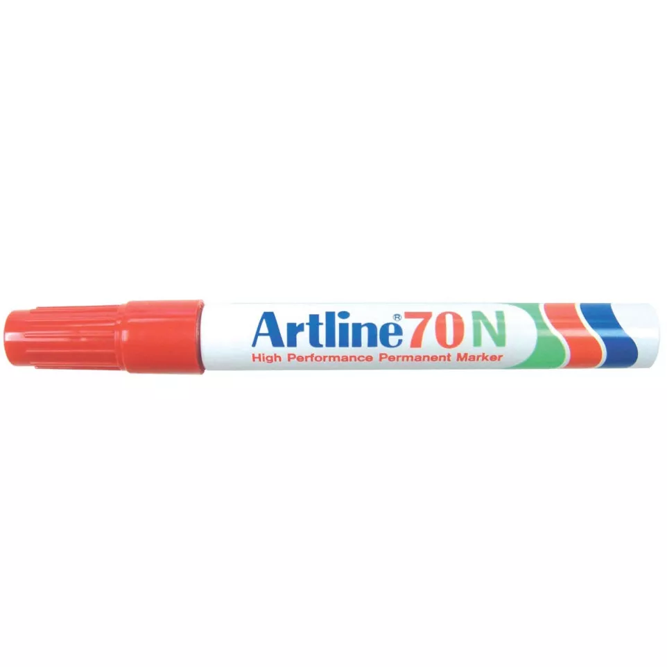 Permanent marker Artline 70N rood