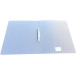 Alpha ringmap, voor ft A4, uit PP, 2 ringen van 25 mm, transparant wit