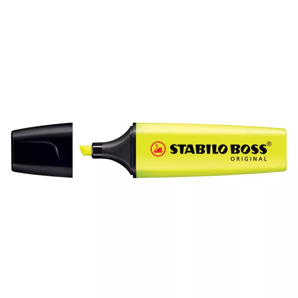 STABILO BOSS ORIGINAL surligneur, jaune