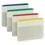 Post-it Index Strong Tabs 50.8 x 38 mm Set of 24 Tabs 4 Colors 6 Tabs per Color