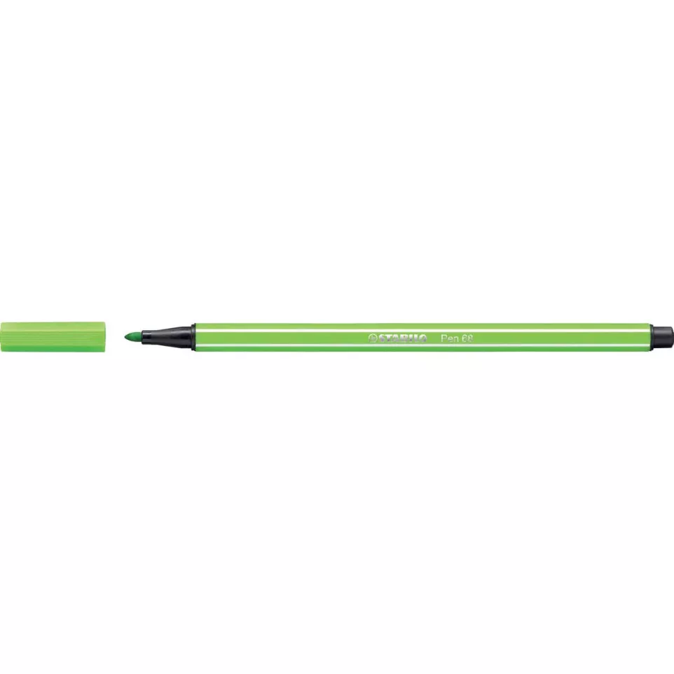 STABILO Pen 68 viltstift, middengroen