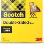 Scotch dubbelzijdige plakband ft 19 mm x 33 m