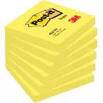 Post-it Notes, 100 vel, ft 76 x 76 mm, neongeel