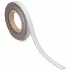 Maul Bande de marquage magnétique 10mtx20mm, blanc