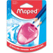 Maped Igloo 2-Hole Pencil Sharpener, Assorted Colors, 1 Piece Blister Pack