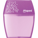 Maped Shaker 2-Hole Pencil Sharpener, Assorted Colors, Blister Pack of 1 Piece