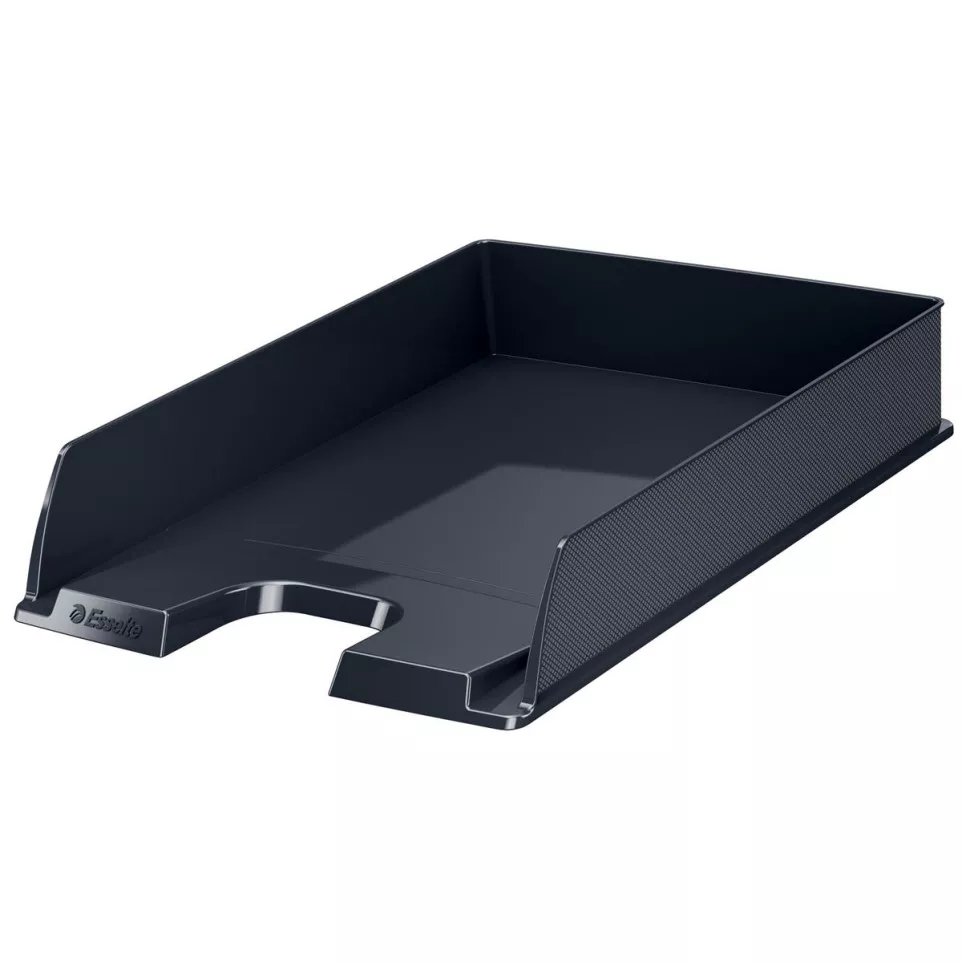 Esselte VIVIDA Letter Tray, black