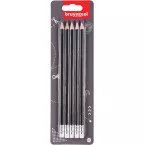 BZL HB Graphite Pencils with Eraser Pack of 5