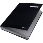 Esselte signataire, ft A4, 20 compartiments, noir