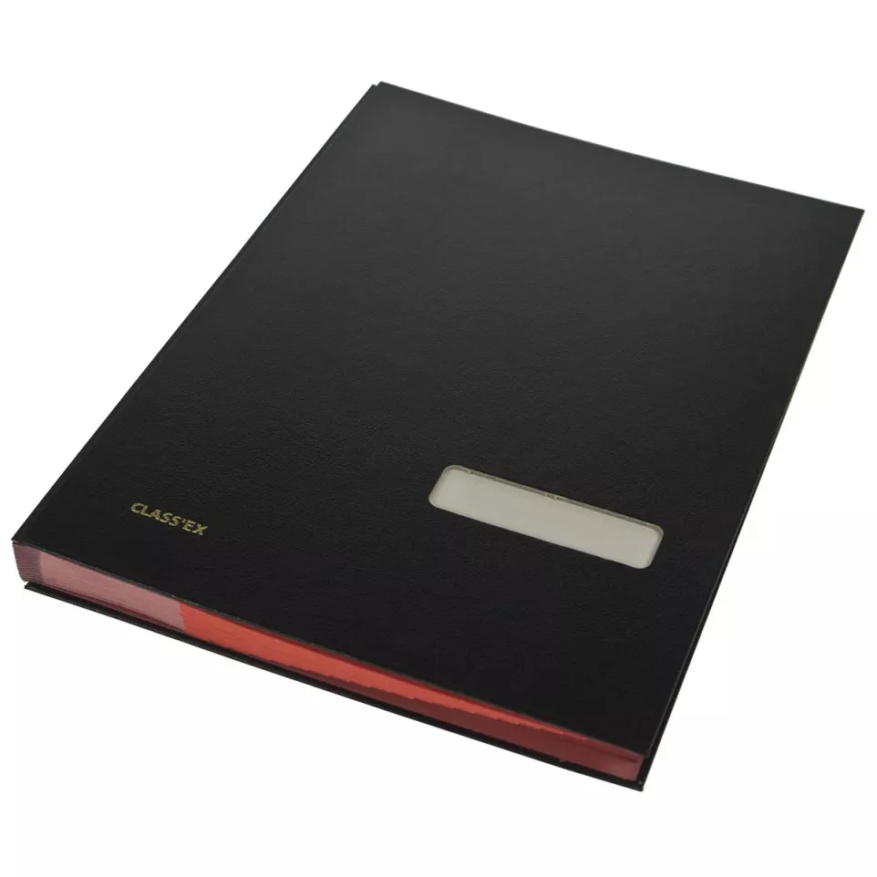 Class'ex handtekenmap zwart