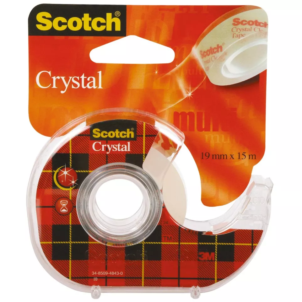 Scotch ruban adhésif Crystal ft 19 mm...