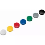 MAUL magneet Solid, 38 mm, trekkracht 2,5kg, doos van 10 stuks, assorti