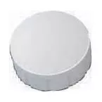 Maul Solid Magnet, 15 mm, 150 g, box of 10 pieces, white