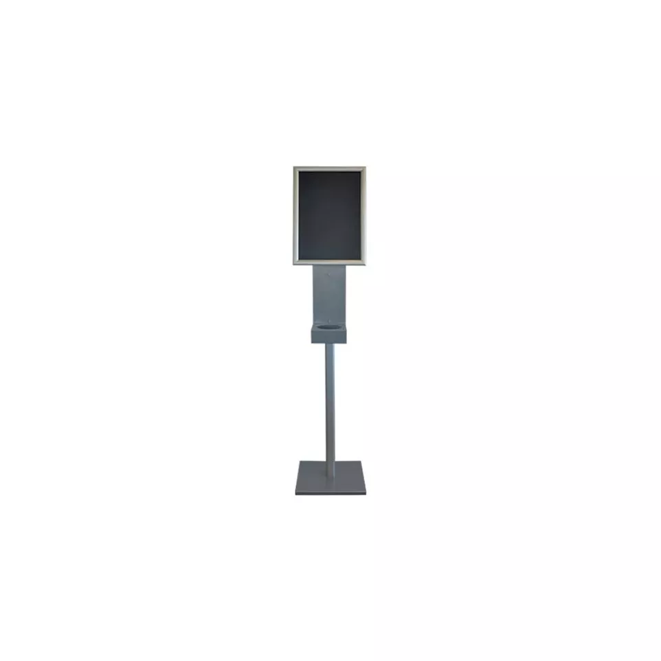 Colonne de désinfection avec cadre à...