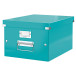 Leitz WOW Click & Store A4 Storage Box Glacier Blue