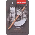 Bruynzeel crayon graphite Expression, boîte de 12 pièces
