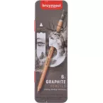 Bruynzeel crayon graphite Expression, boîte de 6 pièces