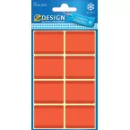 Avery Freezer Labels Blister Pack Red 40 Labels