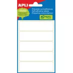 Apli witte etiketten ft 20 x 75 mm (b x h), 30 stuks, 5 per blad (2678)