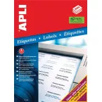 Apli White Labels 210 x 297 mm (W x H), 250 Pieces, 1 per Sheet (2530)