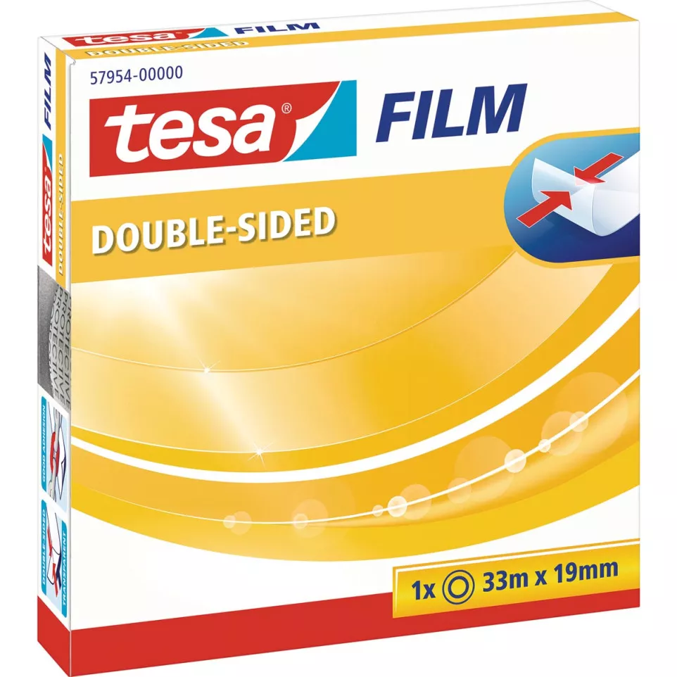 Tesafilm dubbelzijdige tape, ft 33 m...
