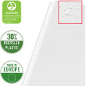 Esselte Quality A4 Punched Pockets made from 30% pre-consumer recycled plastic