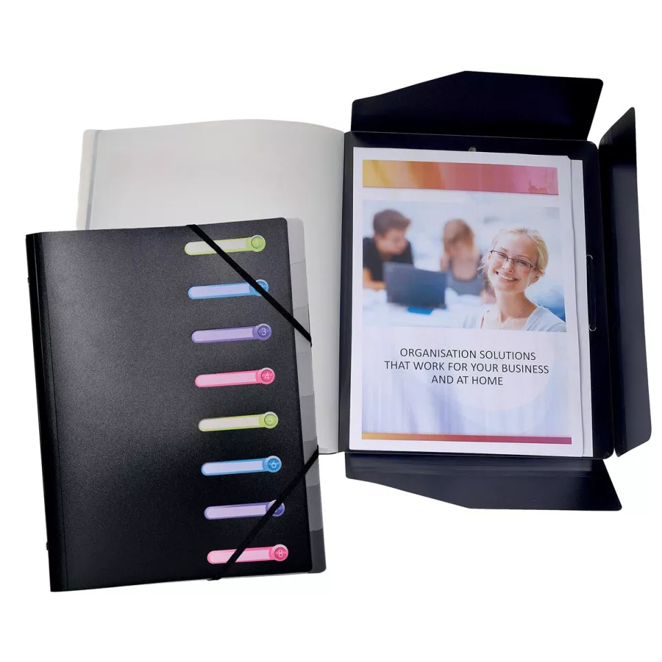 Exacompta Trieur Exacase noir, 8...