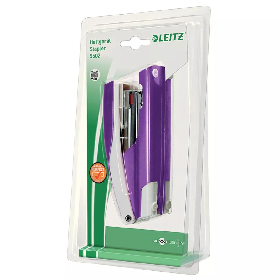 Leitz NeXXt WOW 5502 Stapler Metallic...