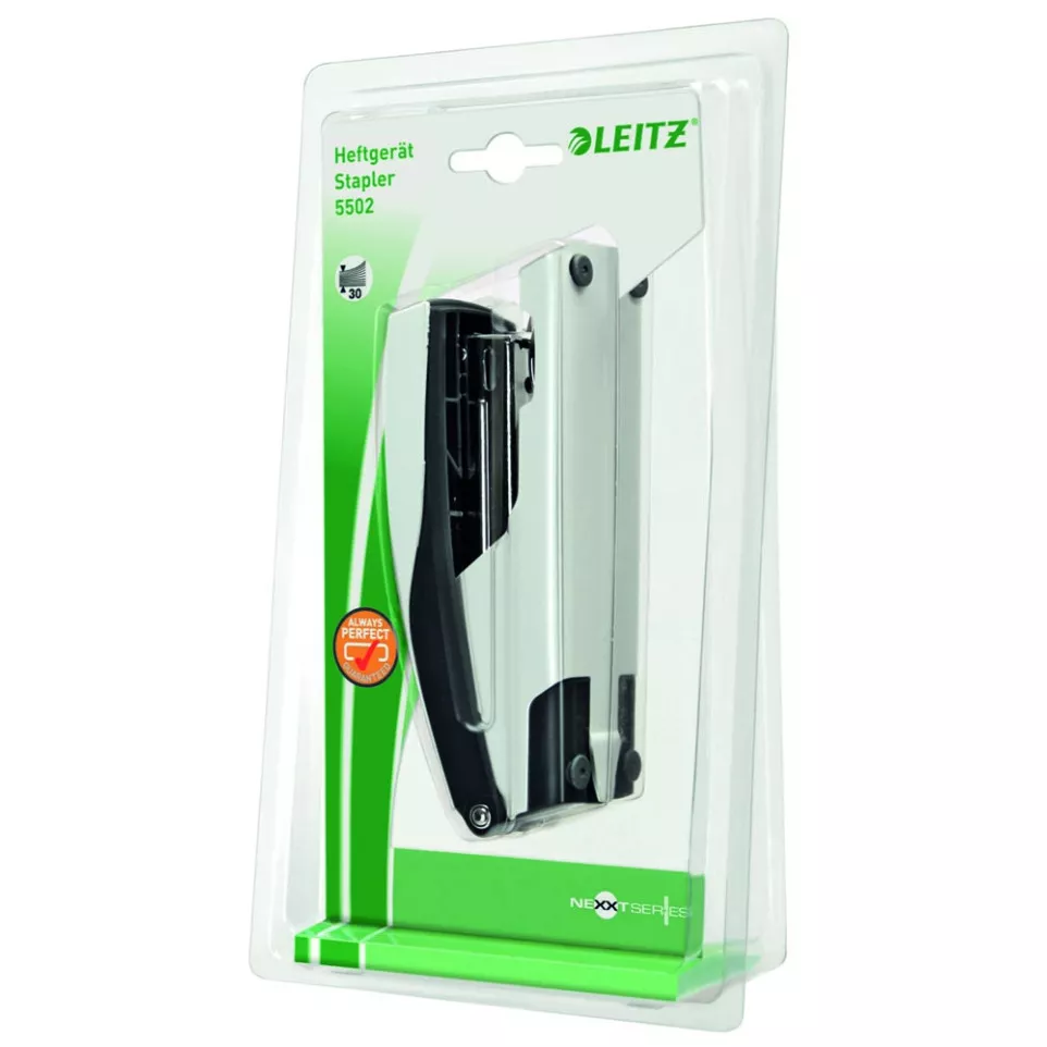 Leitz NeXXt WOW 5502 agrafeuse, blanc...