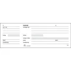 Atlanta by Jalema receipt book 10.5 x 29.7 cm