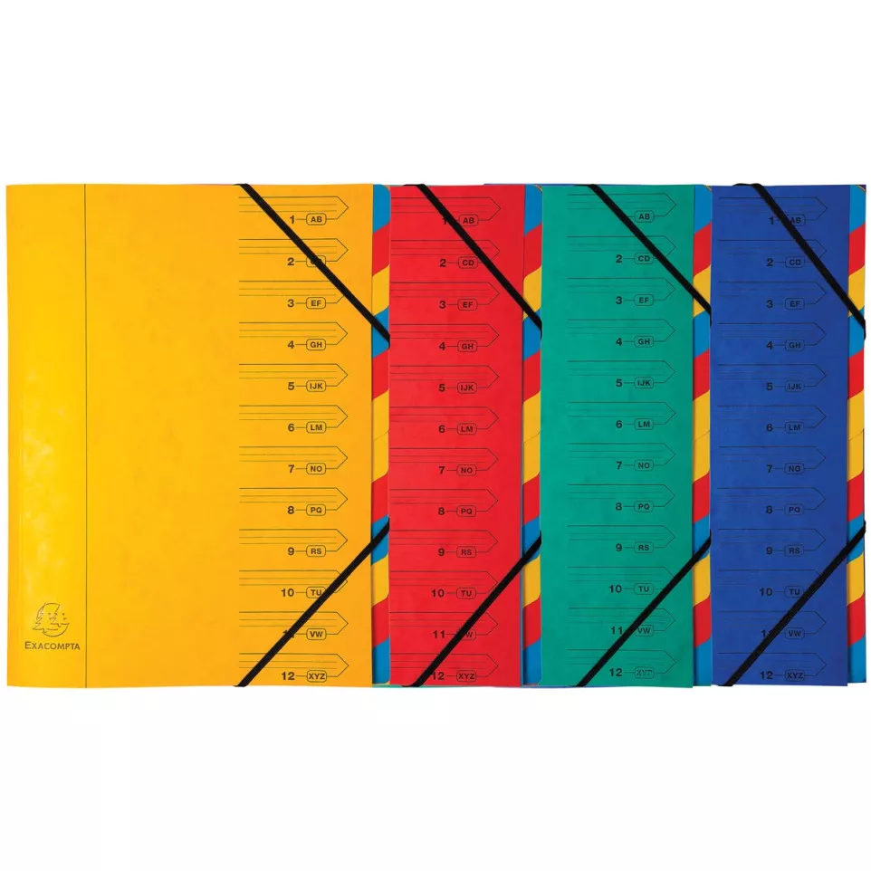 Exacompta 12-Part Expanding File...