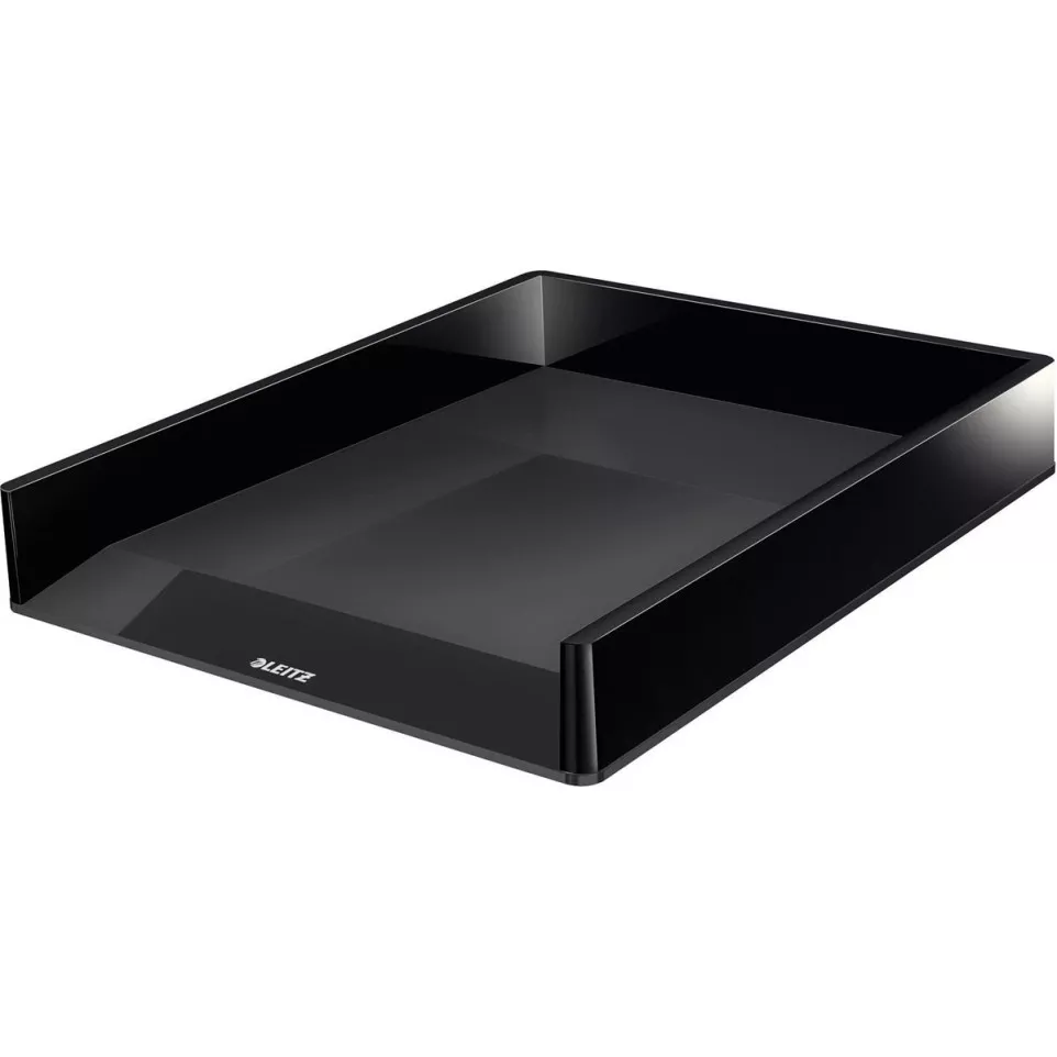 Leitz Dual Colour Letter Tray Black