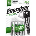 Energizer Recharge Power Plus Rechargeable AAA Batteries Pack of 4